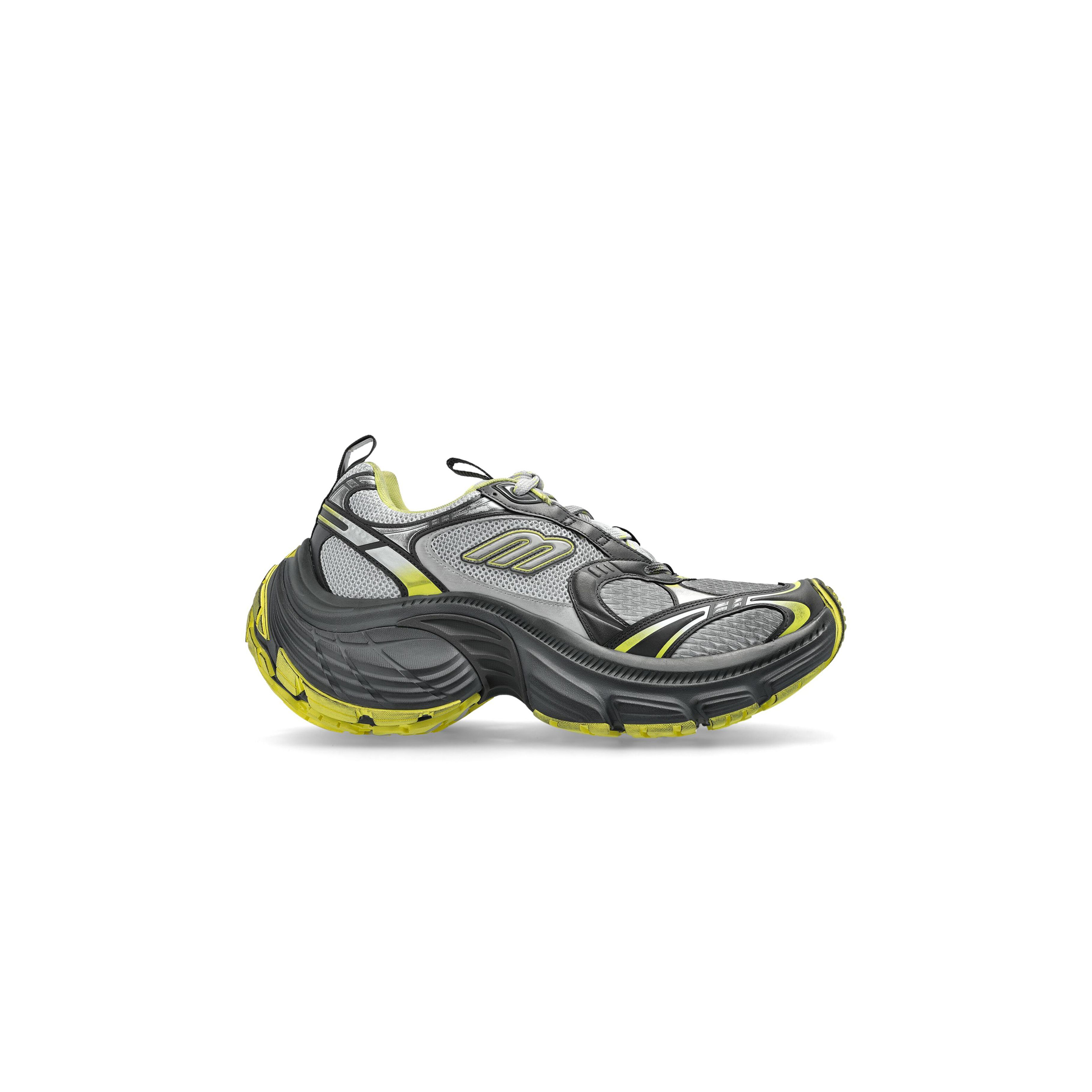 Ba*len*cia*ga 10xl sneaker in grey yellow 792778w2mv20511